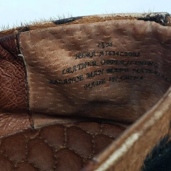 Sam Edelman Black and Animal Print Flats - Picture 8 of 13